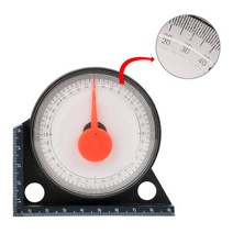 경사 측정기 각도기 기울기 레벨 도구 실용적인 게이지 각도 휴대용 미니, 한개옵션0