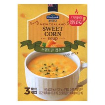 폰타나 뉴질랜드 스위트콘 수프 즉석지함, 60g, 3개 상품 사진