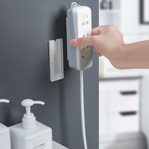 리모콘걸이 소품정리 만능 벽부착 다걸어 브라켓 만능걸이 멀티탭, 익사이팅스토어 No.01 멀티탭걸이 벽부착브라켓, No.01 멀티탭걸이 벽부착브라켓