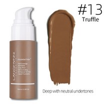 촉촉한 커버 커버력좋은 파운데이션 광채 스틱 물광 하이라이터 건성 복합성 매트 쿠션 컨실러 프라이머 블러셔 30ml 코스메틱 베이스 페이스 리퀴드 크림 13색 풀 리지 오일, 13