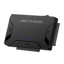 대덕USB 3.0SATA/IDE 어댑터 5.25 인치 DVDRAM 하드 디스크 변환기 케이블 드라이브 EU 5Gbps, 한개옵션0