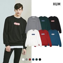 흄 유니 범퍼그래픽 맨투맨티셔츠 FHMFCTM705P