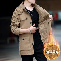 남자겨울아우터 코트 웰론 2022 아버지 겨울폼 두터운 융털 카고 패딩 멋진 트렌드 4987416016