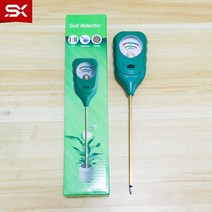 토양 수분 측정기 비옥도 정원 식물 꽃 촉촉한 산도 습도 센서 감지기 먼지 테스터 모니터, 없음