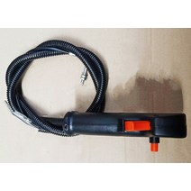 엔진브로워 제설기 눈 청소기 송풍기 배낭 가솔린 헤어 드라이어 바람 소화기 액세서리 플로트 정속 스로틀 스위치 핸들 그룹, [02] 985 195 헤어 드라이어 핸들 어셈블리