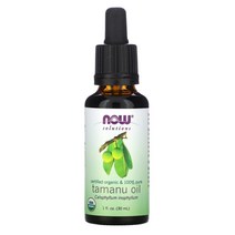 나우푸드 (나우 푸드) 유기농 인증 100% 순수 성분 타마누 오일 30ml(1fl oz)옵션확인필수, 30ml
