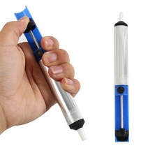 알루미늄 솔더 서커 Desoldering 펌프 도구 제거 장치 Blue Vacuum Soldering Iron Desolder, 파란