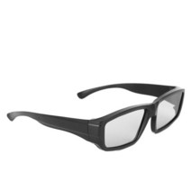 3D 입체안경 영화관 컴퓨터 눈보호No Flash 3D TV Movie Stereo Glasses Can'for Be Used Projectors S, 01 Black