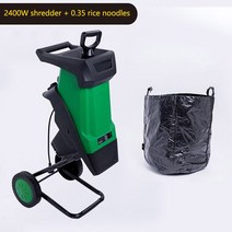 잔가지 파쇄기 50L 전기 슈레더 고전력 정원 나무 가지 잎 가정용 HT6533 CH, 03 Power cord 035 mete