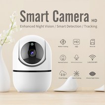 강아지 고양이 반려동물 CCTV 홈캠 용품 HD 1080P 베이비 카메라 5G 무선 모션 탐지 IR 밤 버전 2 양방향 오디오 실내 보안 감시 애완 동물 카메라 YIIOT, 04 ONLY 16GB CARD