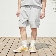 헤지스 그레이 페이스 와펜 져지 밴딩 반바지 HZPA2B753G2