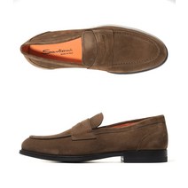 SANTONI 산토니 MGNP17708 SMOISVU S50 스웨이드 페니 로퍼