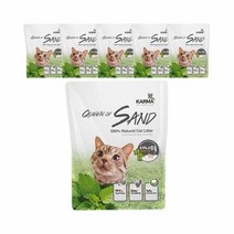 고양이 모래 퀸오브샌드 두부모래 숯 3kg 6개입, 5박스