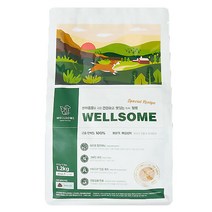 웰썸 강아지 곤충사료, 1.2kg, 2개