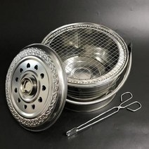 화목난로설치 주물 캠핑 용 겨울 캠핑 연탄, Stainless steel