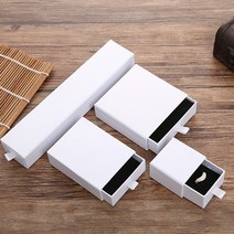 쥬얼리 선물포장 상자 귀걸이 목걸이 반지 악세사리 케이스, 화이트:22x4.5x3(1개가격)