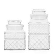 레트로 견과류병 캔디통 과일청 앤틱 유리 공병 3size, 1000ml