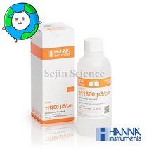 한나 HI7035M 111800 uS/cm 전도도 표준용액 HANNA 한나기계 (230mL Bottle) Conductivity Standard
