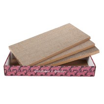 가또 고양이 스크래쳐 3p + 캣잎, 혼합색상, 2세트