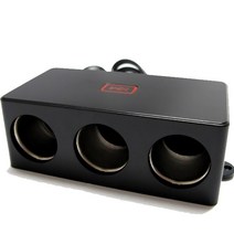 꼴통카 지디 3구 소켓 (케이블) 차량용시거잭 멀티시거잭 시거잭 시거잭변환기 시거소켓 멀티소켓