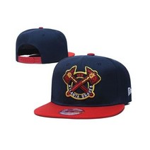New Era 애틀랜타 브레이브스 뉴에라 950 더블 토마호크 자수 스냅백 블루햇 뉴