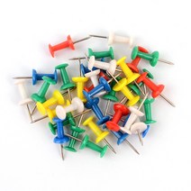 코르크 메모 압정 보드 압핀 칼라 푸쉬핀 고정 메모판 컬러 게시판 푸시 핀 사무실 파티션 사진 학교 유치원 학원