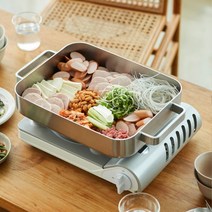 까사무띠 콰드로 사각 그릴드 스텐 사각 오븐 그릴팬