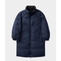ZENSAI 리버시블 롱패딩 네이비 ZAD4JP410NV