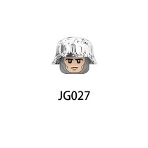 제2 차 세계 대전 군인 JJ001-005 Moc 블록 조립 모델 장난감 소년 소녀 JG022-026, 14 JG027
