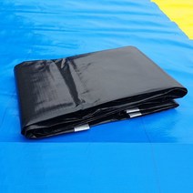 국산천막 UV특수지PE(실버블랙양면)2.7mx3.6m - 2023968EA, 실버블랙 2.7mx3.6m