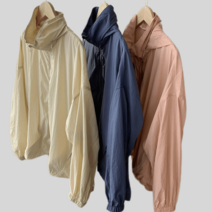 아노락바람막이 스트링 데일리 여성윈드브레이커 야상점퍼 후드 집업