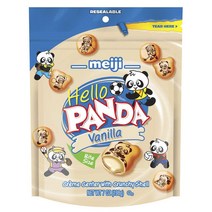 메이지 헬로 판다 크림 센터 크런치 쉘 바이트 사이즈, 바닐라 (Vanilla), 1개, 198g