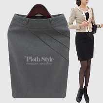 피오뜨 Best 7538.베네울모직 스커트