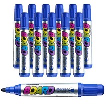 모나미 보드마카 B, 청색, 24개