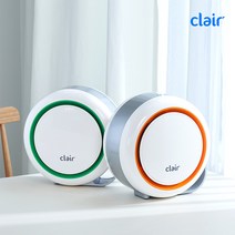 클레어 링 소형 공기청정기 저소음 초절전 미세먼지 차단 R1BF2025, R1BF2025(오렌지)