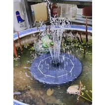 JINGHENG 조경 분수 야외 분수대 정원 소형 가정용, 4.5V  3W 배터리 유형