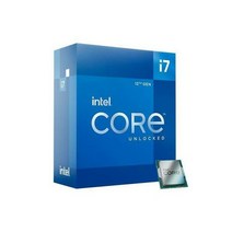 인텔 코어 i7-12700K 잠금 해제된 데스크톱 프로세서 - 12개의 및 20개의 스레드 101166