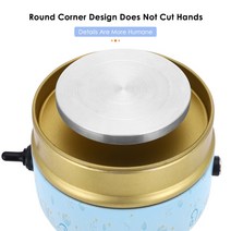 도자기물레터닝 전기 도자기 휠 기계 DIY 클레이 미니 도구 키트 세라믹 작업 아트 트레이, 03 US Plug