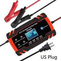 agm 80 70 95 모닝 gsp 밧데리 인산철배터리 자동차 배터리 1224v 8a, 미국 플러그