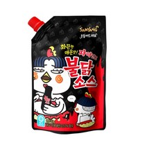 삼양식품 자이언트 불닭소스 2kg 업소용 불닭볶음면소스, 12개