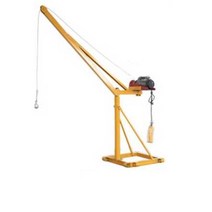 1톤 크레인 소형 호이스트 화물차 리프트, 100kg 12m 220V