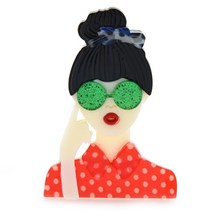 심플 아크릴뱃지 핀뱃지 장신구 남자브로치 브로찌 매너 정장 한복