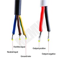 방수 스위칭 전원 공급 장치 조명 변압기 SMPS 정전압 드라이버 400W AC-DC 12V 36V IP67, 05 48V_03 600W_01 200-240VAC