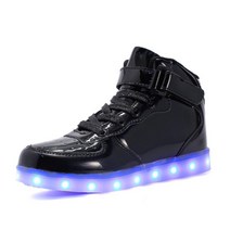 LED 충전식 화려한 야광 신발 클럽 파티 스트릿 셔플댄스 슈즈