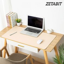 컴퓨터 책상 가죽 마우스 키보드 장패드 대형 SLS-M02 80x40 7컬러, 02_살구