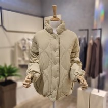 [에이비에프지] DB_ ab.f.z 덕 다운 웨이브 퀼팅 점퍼 AOW4HD031