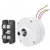 풍력 영구 자석 발전기 12V 100W 750rpm 3 상 동기, 01 A