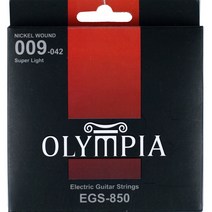 Olympia EGS-850 일렉기타줄(009-042), *, 선택04-올림피아 일렉줄[EGS-850], 1개