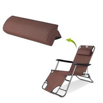 그라운드체어 피크닉 페스티벌 의자 경량 캠핑 접이식 안락 머리 받침 비치 접는 테슬린 베개 정원 슬링 라운지 헤드 쿠션 조절 가능한 패딩 헤드, 부르고뉴