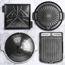 삼겹살 고기 불판 구이팬 업소용 가정용 미니 무쇠 솥뚜껑 로스판, A.로스판 소